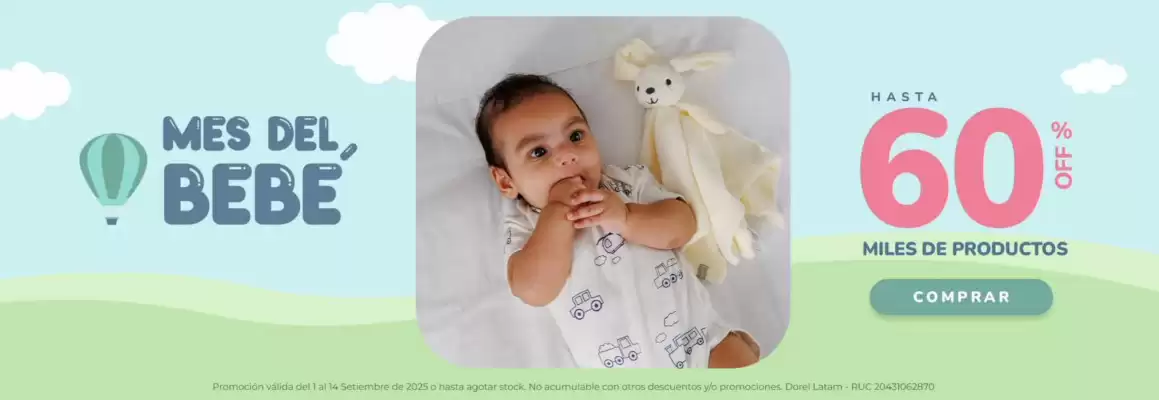 Catálogo Baby Infanti (válido hasta 14-09)