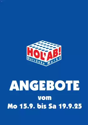 Hol'ab Getränkemarkt Prospekt (gültig bis 20-09)