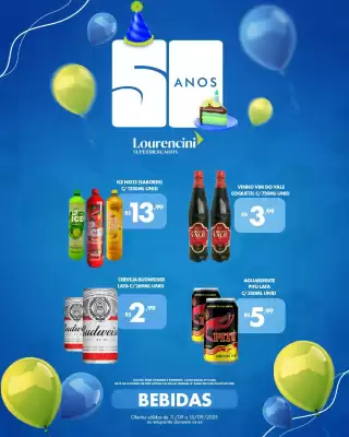Catálogo Lourencini Supermercados (válido até 15-09)