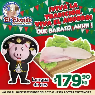 Folleto El Florido (válido hasta 18-09)