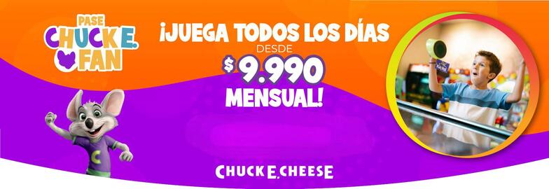 Catálogo Chuck E. Cheese´s Página 1