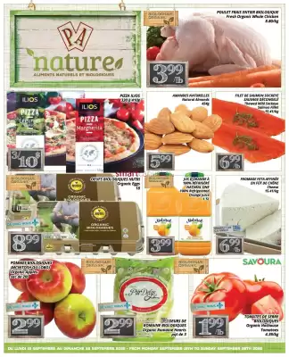 Supermarché PA flyer (valid until 28-09)