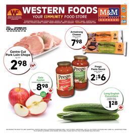 Western Foods flyer Page 1