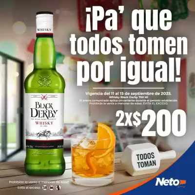 Folleto Tiendas Neto (válido hasta 15-09)