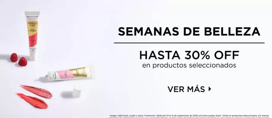 Catálogo Perfumerías Unidas (válido hasta 14-09)
