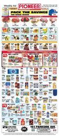 Pioneer Supermarkets weekly ad week 37 Page 1