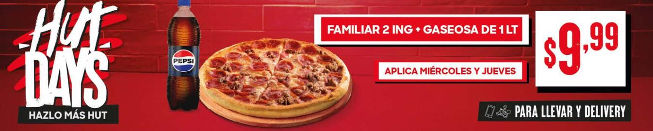 Catálogo Pizza Hut semana 37 Página 1
