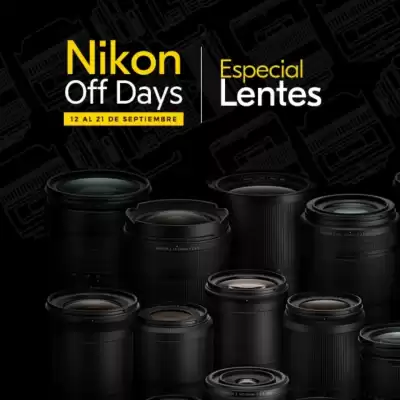 Catálogo Nikon (válido hasta 30-09)