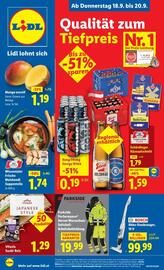 Lidl Flugblatt woche 38 Seite 1