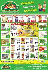 Sabzi Mandi Supermarket flyer week 37 Page 1