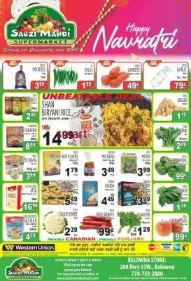 Sabzi Mandi Supermarket flyer (valid until 17-09)
