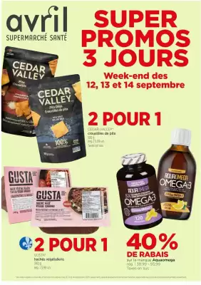 Avril flyer (valid until 14-09)