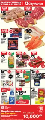 Independent City Market flyer (valid until 17-09)