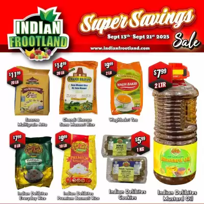 Indian Frootland flyer (valid until 21-09)