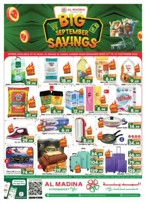 Al Madina Hypermarket catalogue (valid until 14-09)