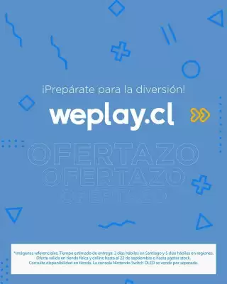 Catálogo WePlay (válido hasta 13-09)