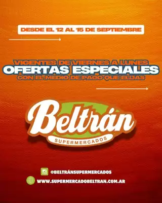 Catálogo Beltrán Supermercados (válido hasta 15-09)