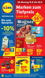 Lidl Prospekt woche 38 Seite 1