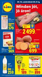 Lidl akciós újság Oldal 1