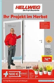 Hellweg Prospekt woche 38 Seite 1