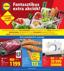 Lidl akciós újság Oldal 1