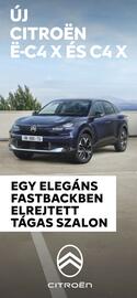 Citroën akciós újság | Ё-C4 X / C4 X Oldal 1
