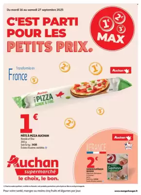 Catalogue Auchan Supermarché (valable jusqu'au 27-09)