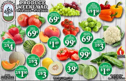 Superstition Ranch Farmers Market weekly ad week 37 Page 1