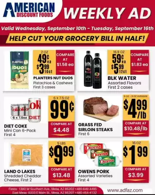 American Discount Foods weekly ad (valid until 16-09)