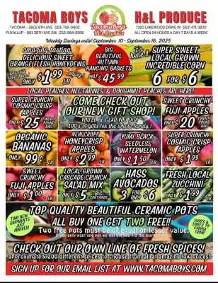 Tacoma Boys weekly ad (valid until 16-09)