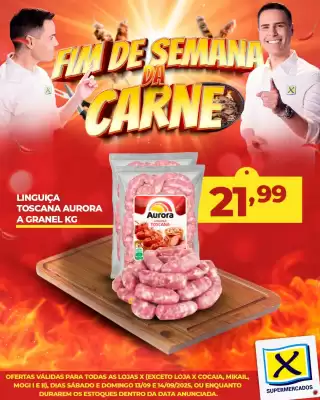 Folheto X Supermercados (válido até 14-09)