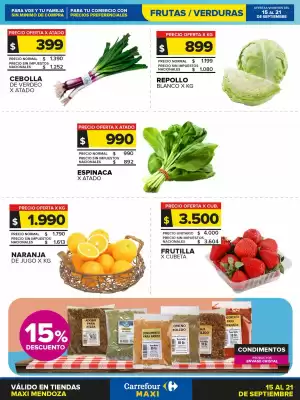 Catálogo Carrefour (válido hasta 22-09)