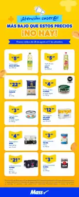 Catálogo Mass (válido hasta 17-09)