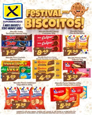 Folheto X Supermercados (válido até 14-09)