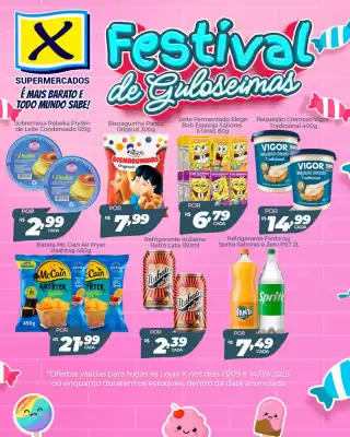 Folheto X Supermercados (válido até 14-09)