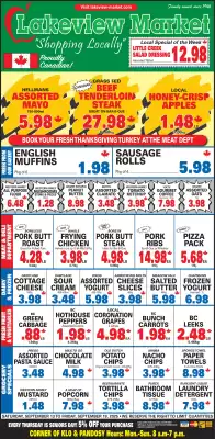 Lakeview Market flyer (valid until 19-09)
