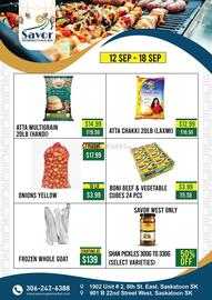 Savor Supermarket flyer week 37 Page 1