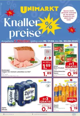 Unimarkt Flugblatt (gültig bis 23-09)