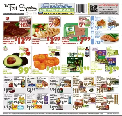 The Food Emporium circular (valid until 18-09)