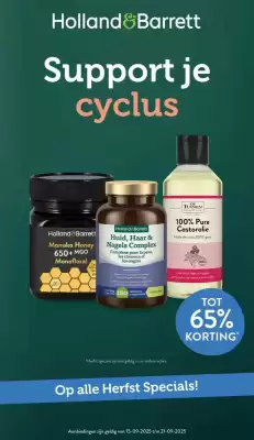 Holland & Barrett folder (geldig t/m 21-09)