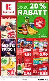Kaufland Prospekt woche 38 Seite 1