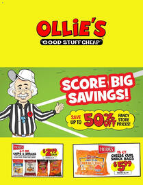 Ollie's weekly ad week 37 Page 1