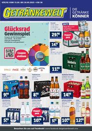 Getränkewelt Prospekt woche 38 Seite 1