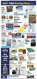 Lowe's weekly ad Page 1