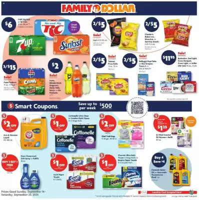 Family Dollar weekly ad (valid until 21-09)