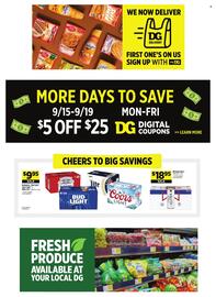 Dollar General weekly ad week 38 Page 2