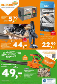 Globus Baumarkt Prospekt Seite 16