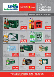 Getränke Star Prospekt Seite 1