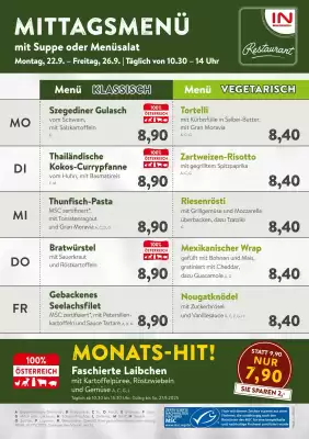 Interspar Restaurant Flugblatt (gültig bis 26-09)