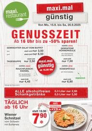 Maximarkt Flugblatt woche 38 Seite 1